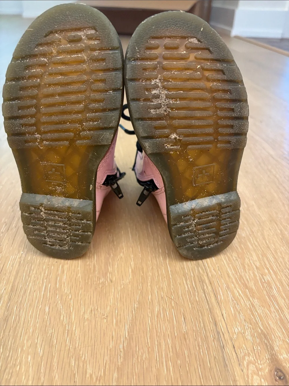 Girls Dr. Martens Pink Boots